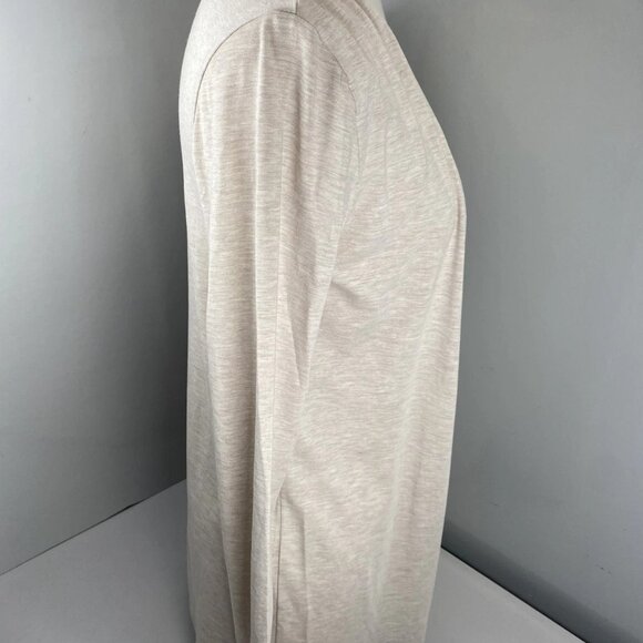 Majestic Filatures Women’s Soft Touch Open Cardigan – Ecru – Size M - Picture 6 of 9